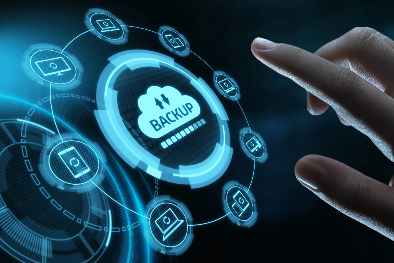 Interfaz de backup empresarial en la nube de LumaCloud